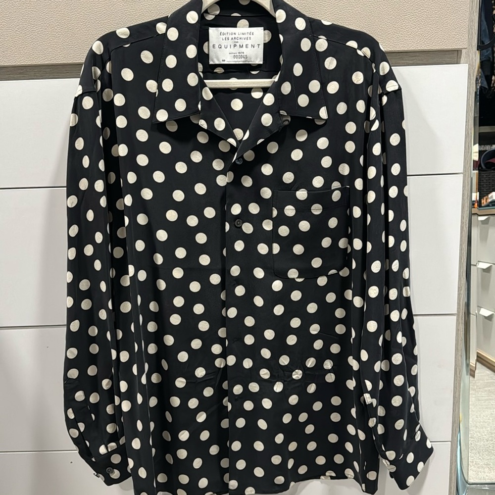 Equipment silk shirt